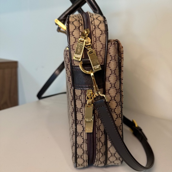 Celine Triomphe Monogram Document Briefcase - Picture 4 of 16